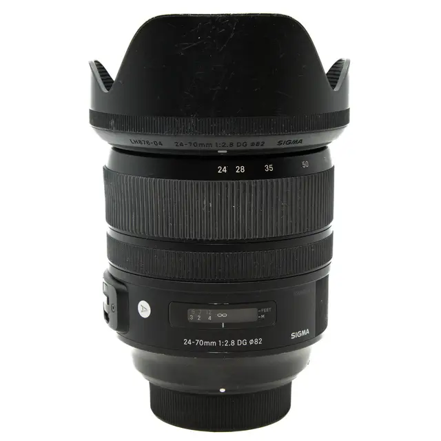 BRUKT Sigma 24-70mm f/2.8 DG HSM Art Tilstand: 4 | Nikon F (FX) 