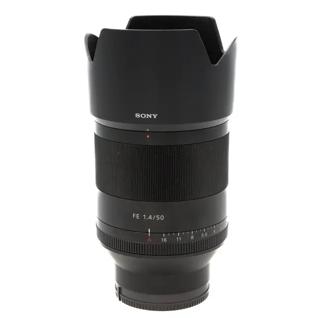BRUKT Sony FE 50mm f/1.4 Planar T* Zeiss Tilstand: 2 | Sony FE 