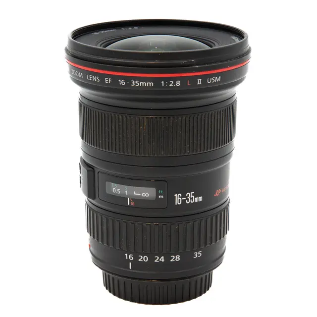 BRUKT Canon EF 16-35mm f/2.8 L USM II Tilstand: 3 | Canon EF 