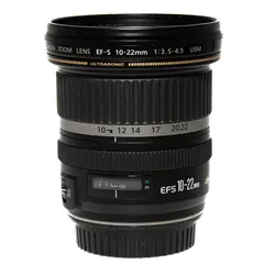 BRUKT Canon EF-S 10-22mm f/3.5-4.5 USM Tilstand: 2 | Canon EF-S