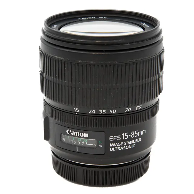 BRUKT Canon EF-S 15-85mm f/3.5-5.6 USM Tilstand: 3 | Canon EF-S 