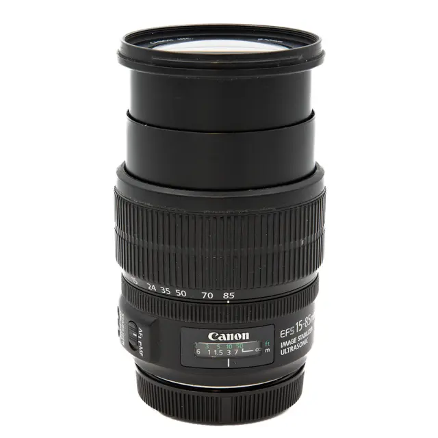 BRUKT Canon EF-S 15-85mm f/3.5-5.6 USM Tilstand: 3 | Canon EF-S 