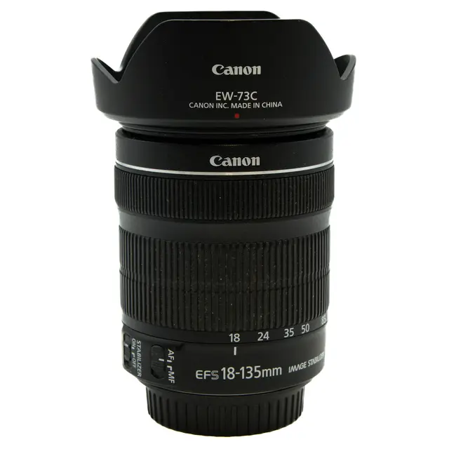 BRUKT Canon EF-S 18-135mm f/3.5-5.6 IS Tilstand: 3 | Canon EF-S 