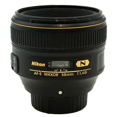 BRUKT Nikon AF-S 58mm f/1.4 G Tilstand: 3 | Nikon F (FX)