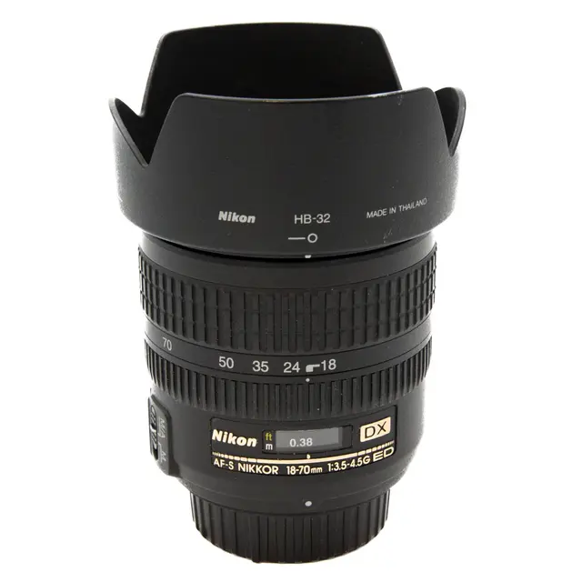 BRUKT Nikon AF-S 18-70mm f/3.5-4.5G ED Tilstand: 3 | Nikon F (DX) 