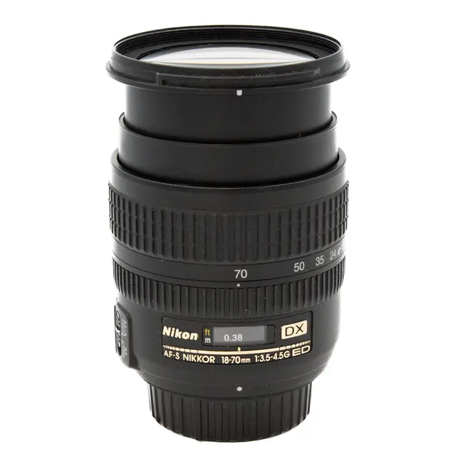 BRUKT Nikon AF-S 18-70mm f/3.5-4.5G ED Tilstand: 3 | Nikon F (DX) 