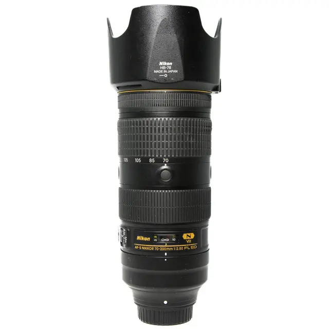 BRUKT Nikon AF-S 70-200mm f/2.8E FL VR Tilstand: 2 | Nikon F (FX) 
