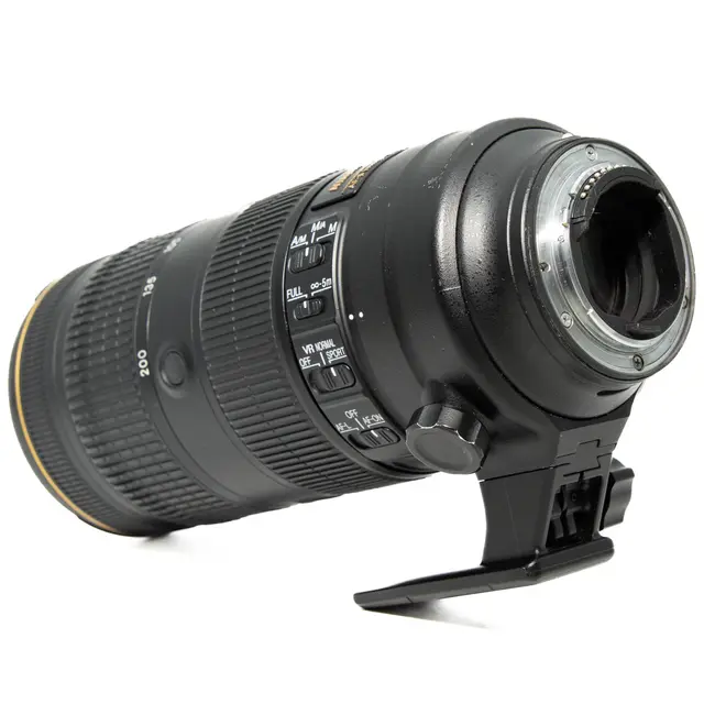 BRUKT Nikon AF-S 70-200mm f/2.8E FL VR Tilstand: 2 | Nikon F (FX) 