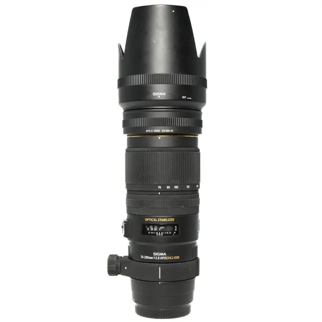 BRUKT Sigma 70-200mm f/2.8 APO DG HSM OS Tilstand: 3 | Canon EF 