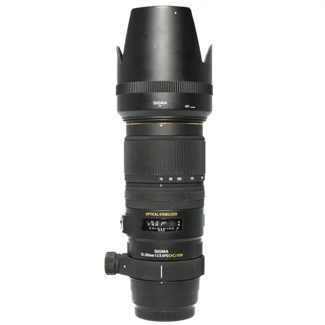 BRUKT Sigma 70-200mm f/2.8 APO DG HSM OS Tilstand: 3 | Canon EF 