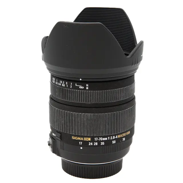 BRUKT Sigma EX 17-70mm f/2.8-4 DC HSM Tilstand: 3 | Nikon F (DX) 