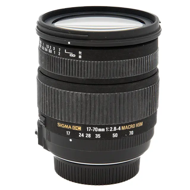 BRUKT Sigma EX 17-70mm f/2.8-4 DC HSM Tilstand: 3 | Nikon F (DX) 