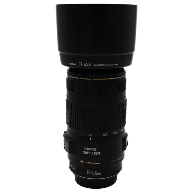 BRUKT Canon EF 70-300mm f/4-5.6 IS USM Tilstand: 3 | Canon EF-S 