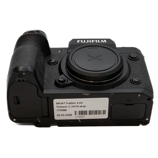 BRUKT Fujifilm X-H2 Tilstand: 2 |18735 eksp. 