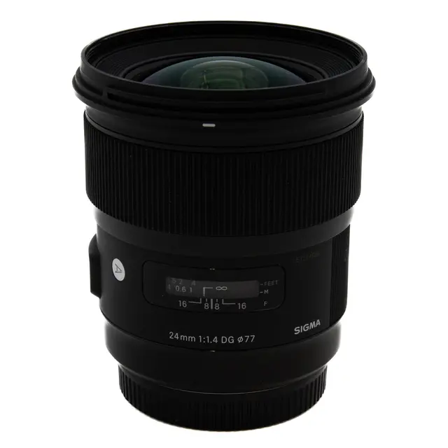 BRUKT Sigma 24mm f/1.4 DG HSM Art Tilstand: 3 | Canon EF-S 