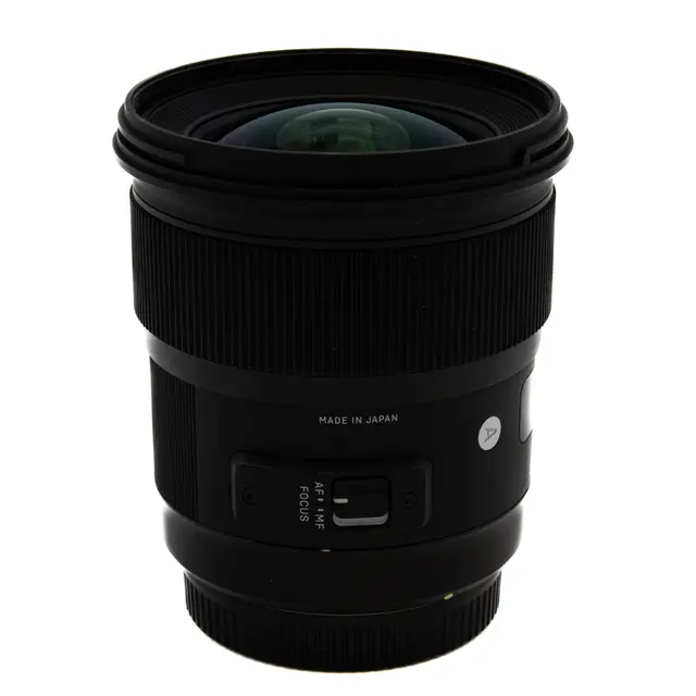 BRUKT Sigma 24mm f/1.4 DG HSM Art Tilstand: 3 | Canon EF-S 