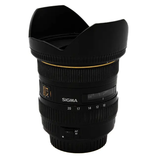 BRUKT Sigma EX 10-20mm f/4-5.6 DC HSM Tilstand: 3 | Canon EF-S 