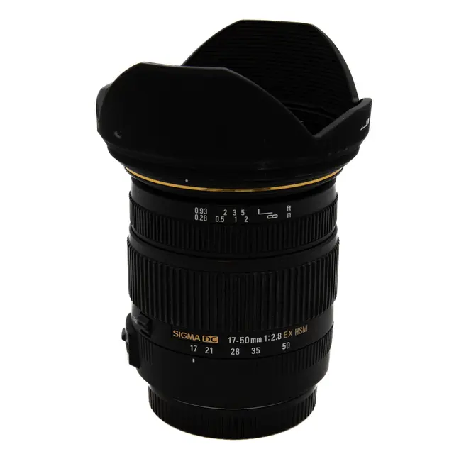 BRUKT Sigma EX 17-50mm f/2.8 DC HSM Tilstand: 3 | Canon EF-S 