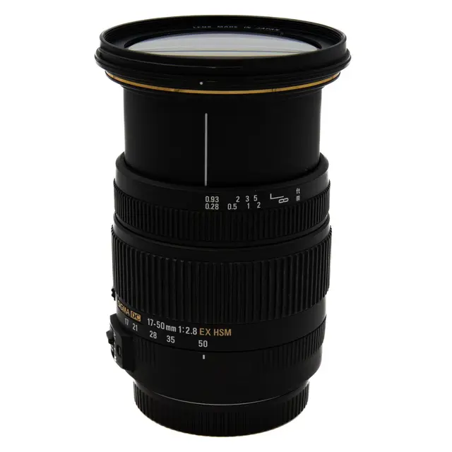 BRUKT Sigma EX 17-50mm f/2.8 DC HSM Tilstand: 3 | Canon EF-S 