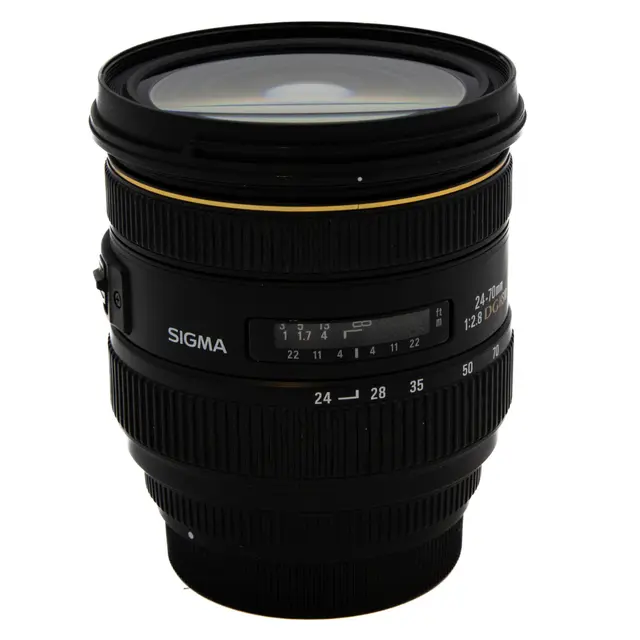 BRUKT Sigma EX 24-70mm f/2.8 DG HSM Tilstand: 3 | Canon EF 