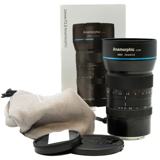 Sirui Anamorphic 24mm f/2.8 1.33 x Tilstand: 2 | Sony E 