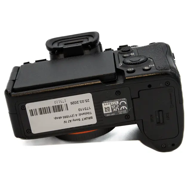 BRUKT Sony A7 IV Tilstand: 4 |211095 eksp. 