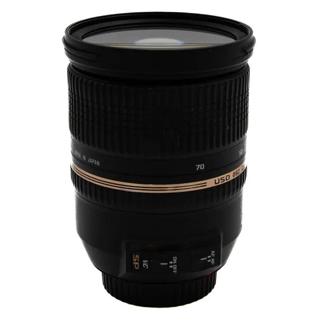 BRUKT Tamron SP 24-70mm f/2.8 Di USD VC Tilstand: 3 | Canon EF 