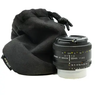 Nikon AF 50mm f/1.8 D Tilstand: 2 | Nikon F (FX)