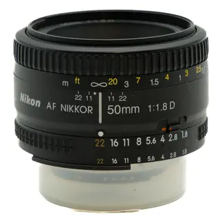 Nikon AF 50mm f/1.8 D Tilstand: 2 | Nikon F (FX)