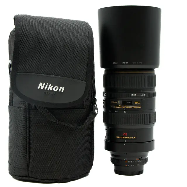 BRUKT Nikon AF 80-400mm f/4.5-5.6 D VR Tilstand: 3 | Nikon F (FX) 