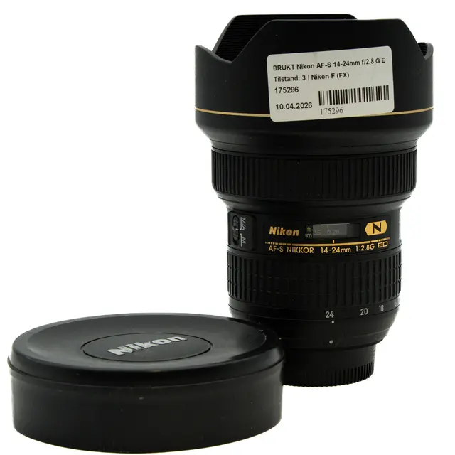 Nikon AF-S 14-24mm f/2.8 G ED Tilstand: 3 | Nikon F (FX) 