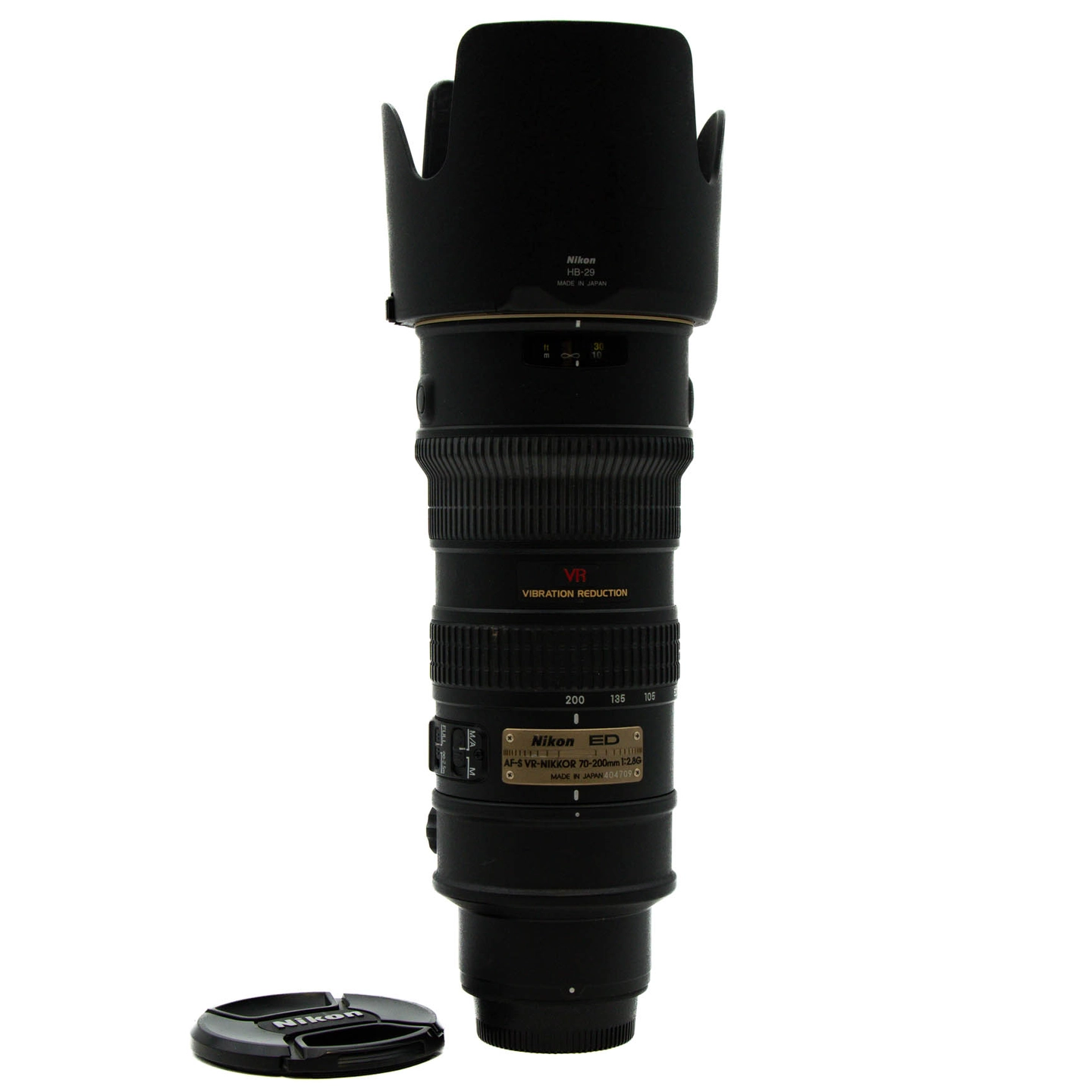 Nikon AF-S 70-200m f/2.8G IF-ED VR Tilstand: 3 | Nikon F (FX)