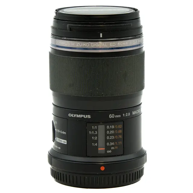 BRUKT Olympus ED 60mm f/2.8 Macro Tilstand: 3 | MFT 
