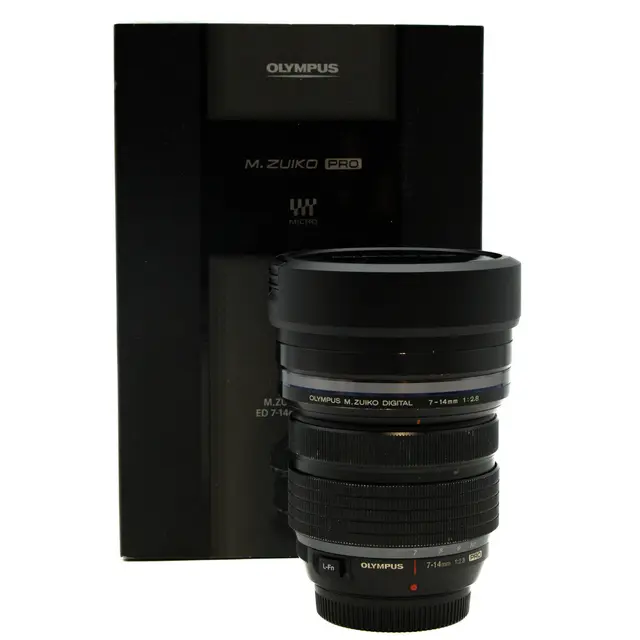 BRUKT Olympus ED 7-14mm f/2.8 PRO Tilstand: 4 | MFT 