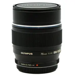 BRUKT Olympus ED 75mm f/1.8 Tilstand: 3 | MFT