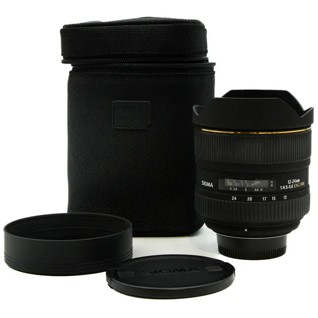 Sigma 12-24mm f/4.5-5.6 EX DG HSM Tilstand: 3 | Nikon F (FX) 