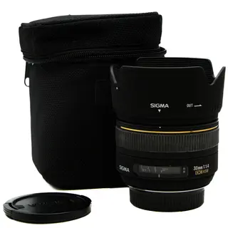 Sigma 30mm f/1.4 DC HSM Tilstand: 3 | Nikon F (FX)