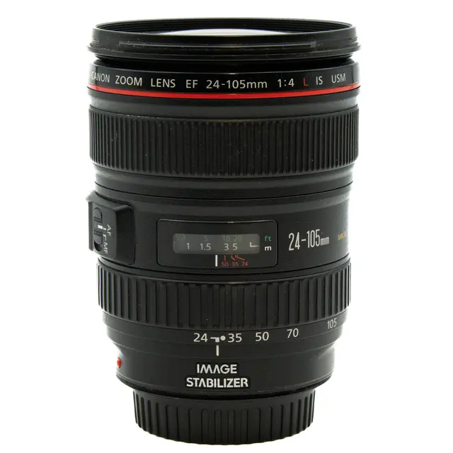 Canon EF 24-105mm f/4 L IS USM Tilstand: 3 | Canon EF 
