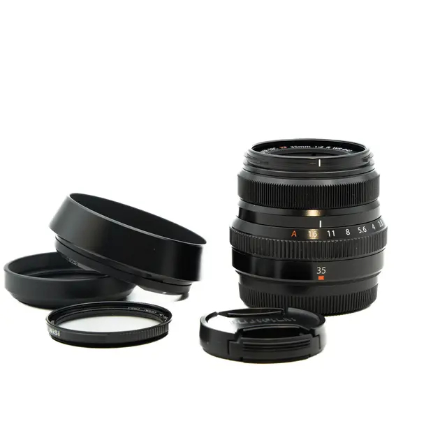 BRUKT Fujifilm XF 35mm f/2 R WR Tilstand: 3 | Fujifilm X 