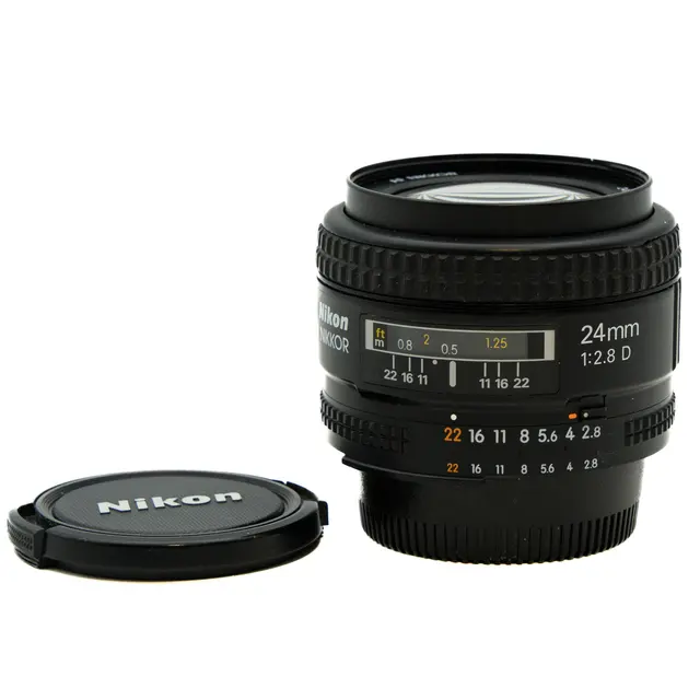Nikon AF Nikkor 24mm f/2.8D Tilstand: 2 | Nikon F (FX) 