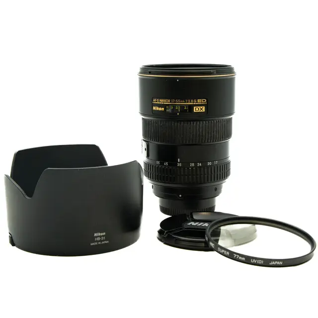 Nikon AF-S DX 17-55mm f/2.8G IF-ED Tilstand: 3 | Nikon F (FX) 