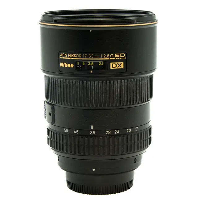 Nikon AF-S DX 17-55mm f/2.8G IF-ED Tilstand: 3 | Nikon F (FX) 