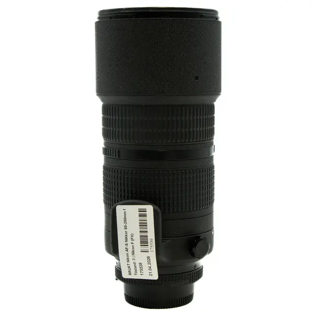 Nikon AF-S Nikkor 80-200mm f/2.8D Tilstand: 3 | Nikon F (FX) 