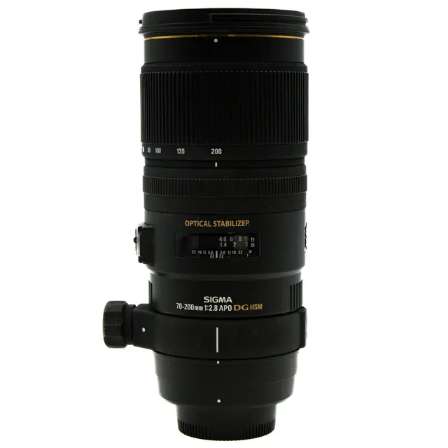 Sigma 70-200mm f/2.8 APO DG HSM OS Tilstand: 3 | Nikon F (FX) 