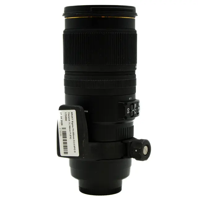 Sigma 70-200mm f/2.8 APO DG HSM OS Tilstand: 3 | Nikon F (FX) 