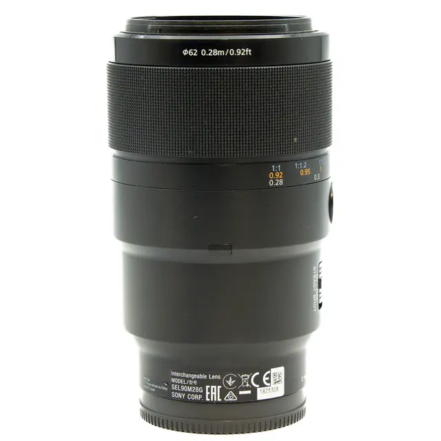 Sony FE 90mm f/2.8 OSS G Macro Tilstand: 3 | Sony E 