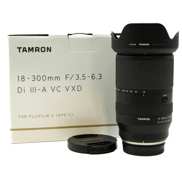 Tamron 18-300mm f/3.5-6.3 VC VXD Tilstand: 2 | Fujifilm X 