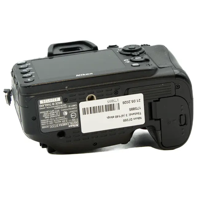 Nikon D7200 Tilstand: 3 |47140 eksp. 