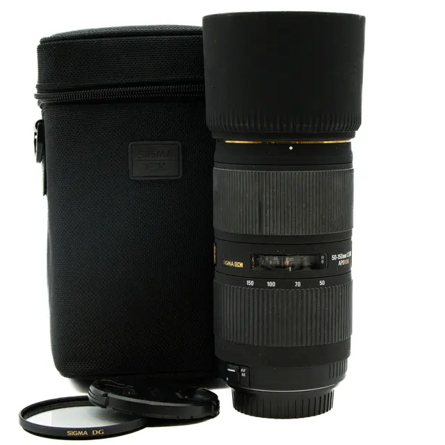Sigma 50-150mm f/2.8 EX APO DC HSM Tilstand: 2 | Canon EF-S 