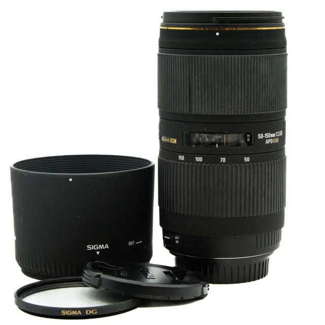 Sigma 50-150mm f/2.8 EX APO DC HSM Tilstand: 2 | Canon EF-S 